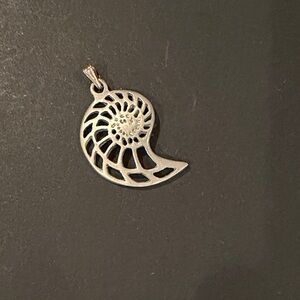 Lovell Designs Nautilus Pewter Pendant